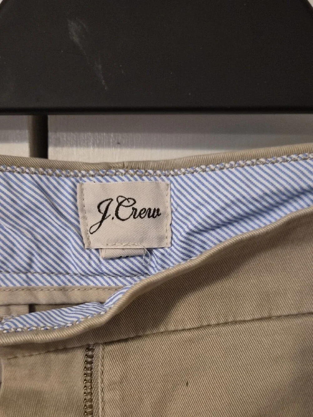 J. Crew Women's Khaki Cotton Chino Shorts - Tan